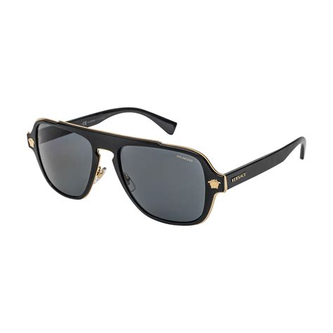 big versace sunglasses - Versace polarized sunglasses unisex.